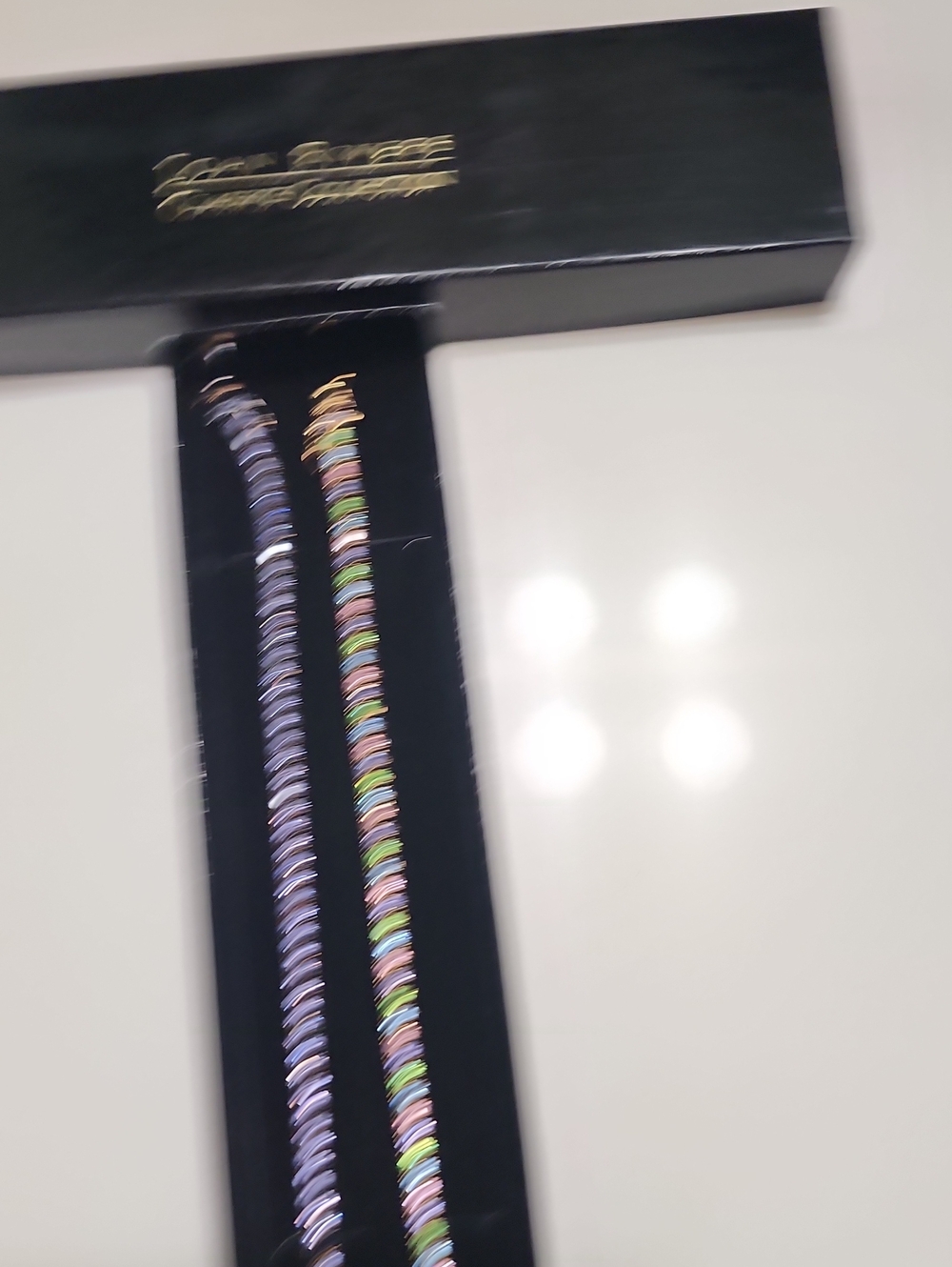 Joan Rivers Multicolor Crystal Necklace - Rainbow Stones